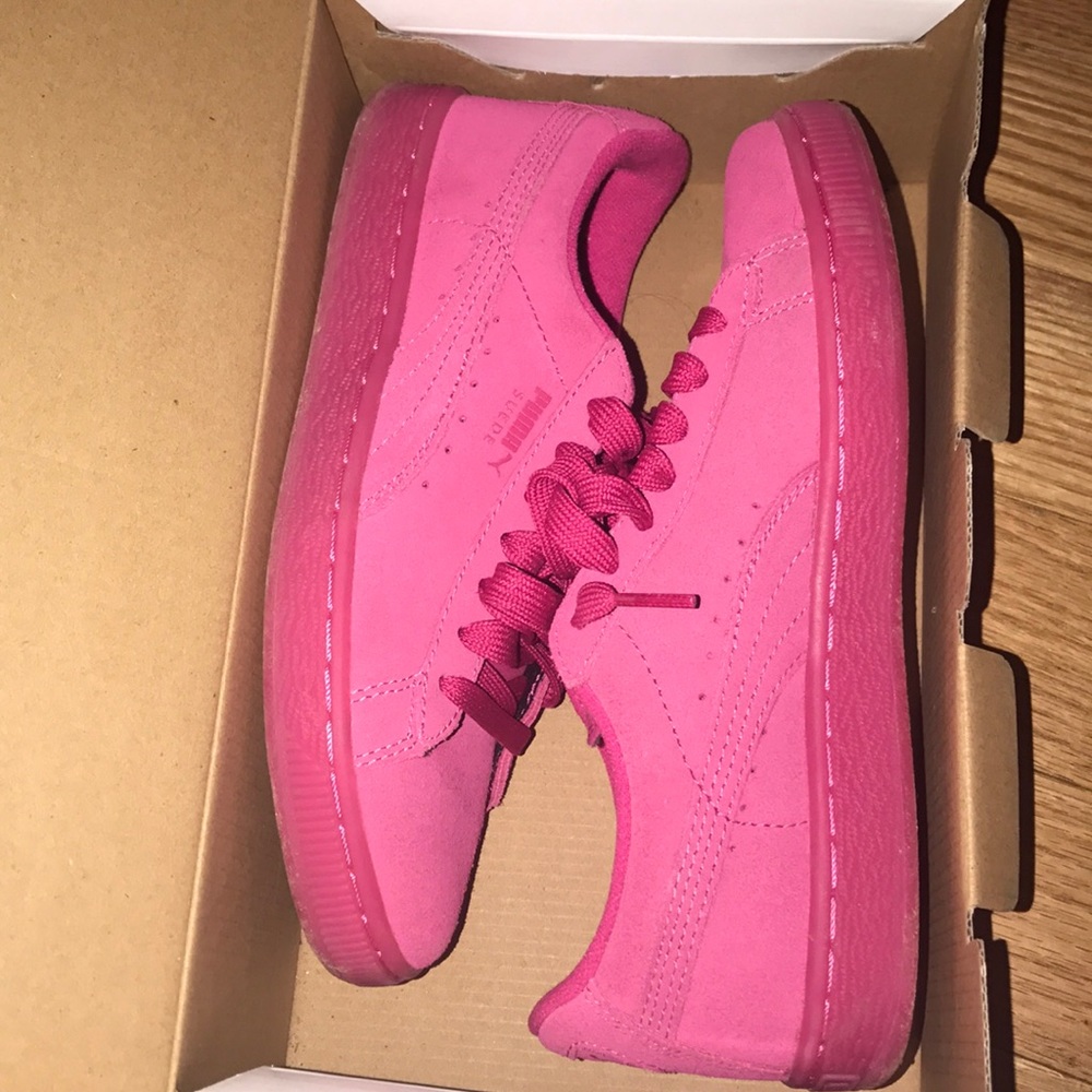 Puma suede sneakers